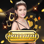 Baccarat table icon at King Casino